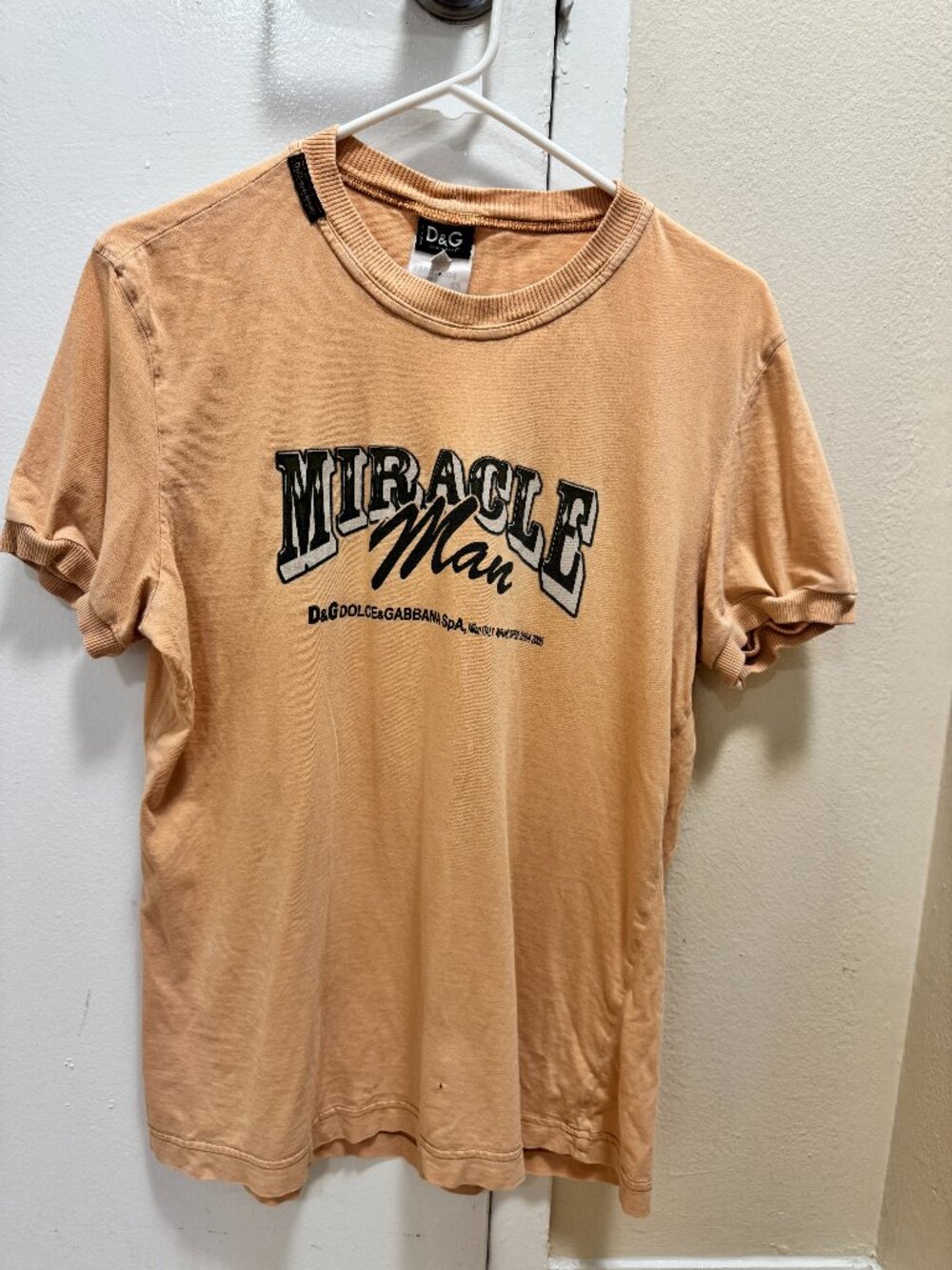 Dolce & Gabbana Vintage "Miracle Man" Tee Shirt